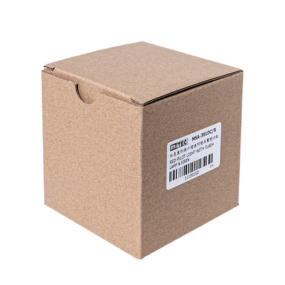 MSA-391DC/R RED PILOT LIGHT WITH FLASH LAMP & SIREN