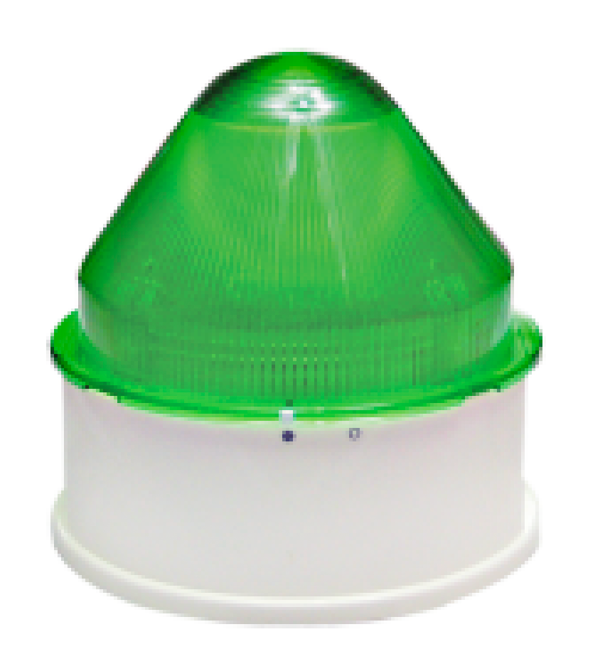 MSA-380/G PILOT LAMP HOLDER WITH GREEN COVER^