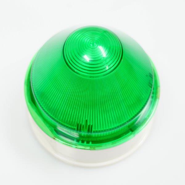 MSA-380/G PILOT LAMP HOLDER WITH GREEN COVER^