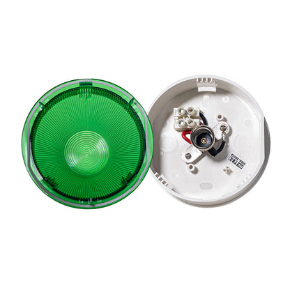 MSA-380/G 綠色圓形指示燈罩連燈座