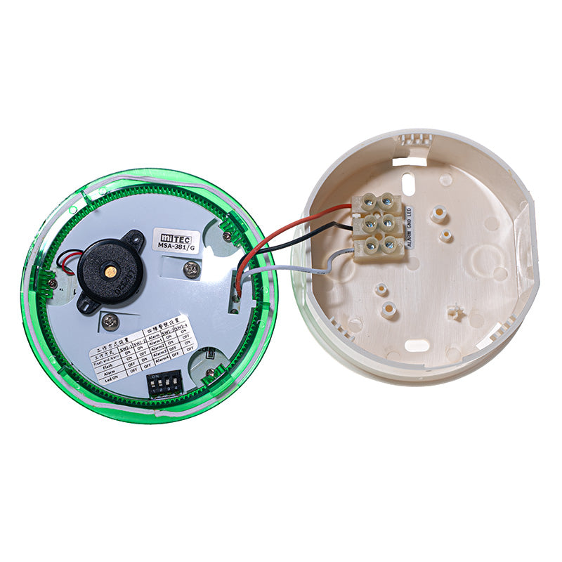 MSA-381/G PILOT LIGHT(LED) WITH FLASH LAMP & SIREN FUNCTION^