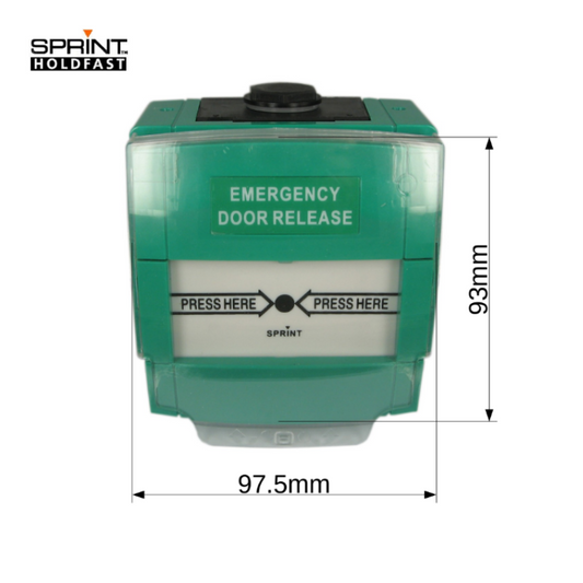 D-115-IP WATERPROOF MANUAL CALL POINT(GREEN COLOR)