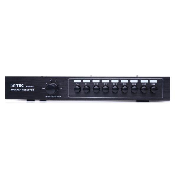MPS-801 8ZONE SPEAKER SELECTOR^ – 【和興】網店 – SHOP WO HING – ELECTRONICS ...