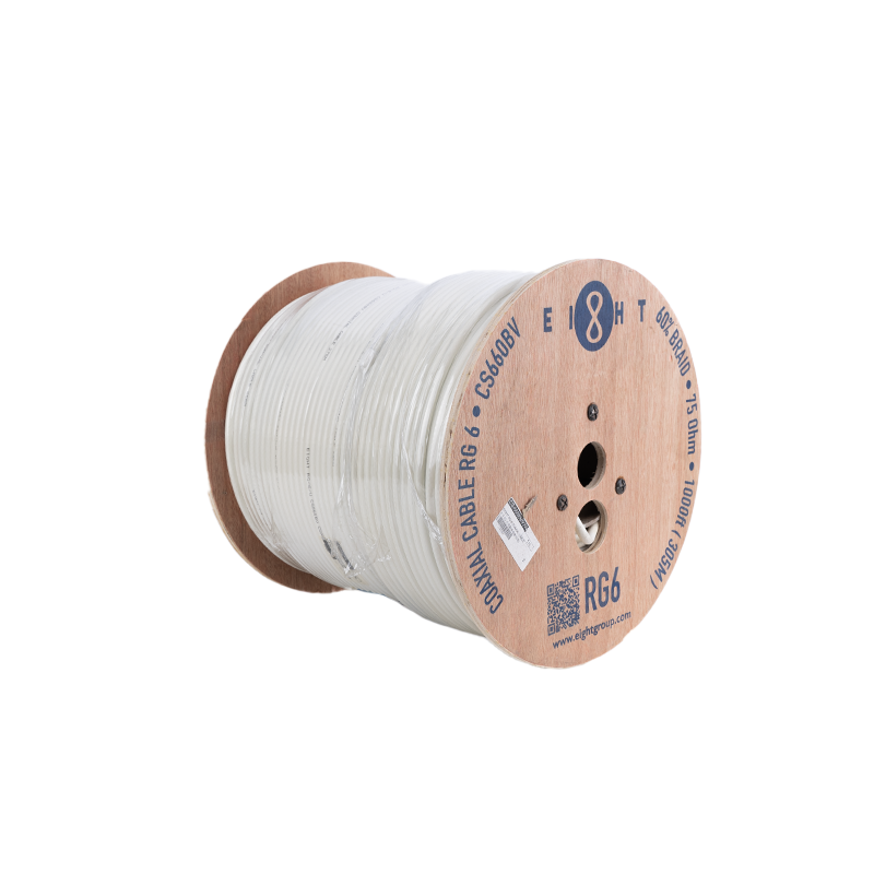 CS-660BV/K/W EIGHT RG-6 COAXIAL CABLE