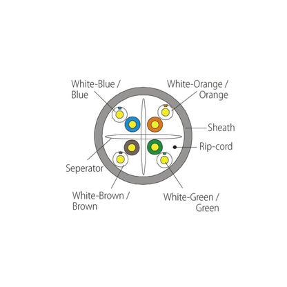 C6USG 8 仔六類網絡線