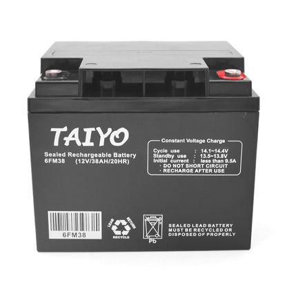 6FM38 12V 38.0Ah 鉛酸充電池