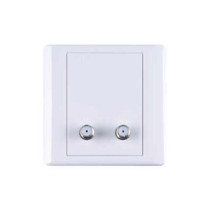 TV-15F TV/FM WALLPLATE F CONNECTOR