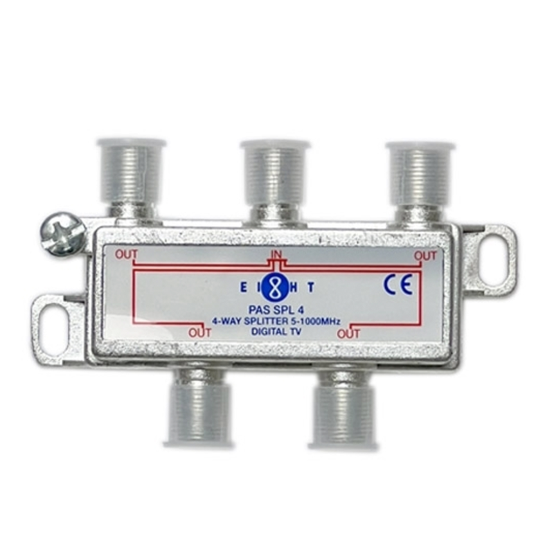 Pps Splitter PASSPL4 EIGHT 4-WAY SPLITTER 5~1000MHz – 【和興】網店 – SHOP WO HING ...