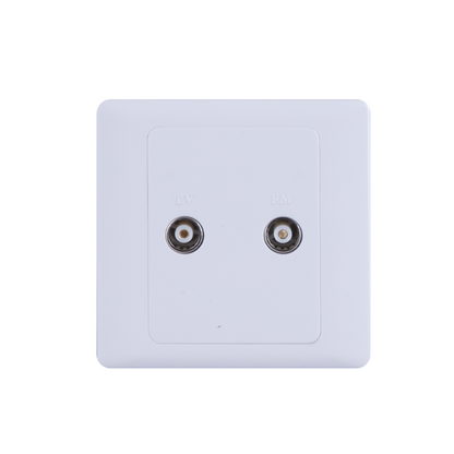 WP101 WALLPLATE TV IEC TERMINAL