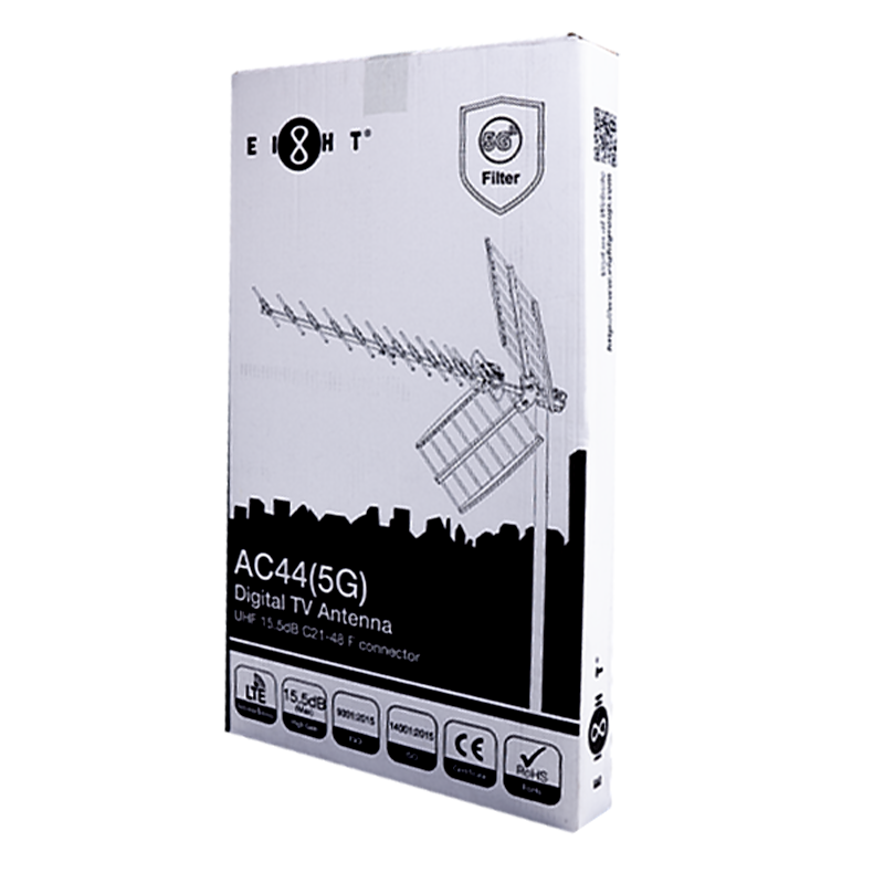 AC44(5G) DIGITAL ANTENNA UHF 15.5dB