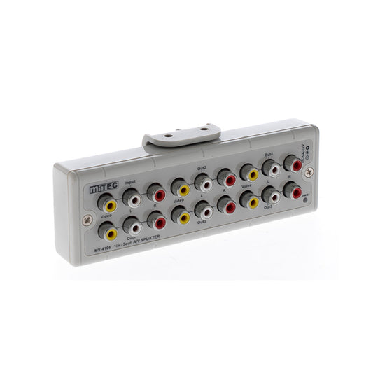 MV-4106 1IN 5OUT A/V SPLITTER