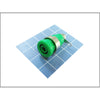 4B-F-3112-G 4mm BANANA F PANEL SOCKET/GREEN
