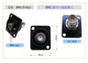 BNC-D-SUJ BNC "D" SHAPE SOCKET UNIT