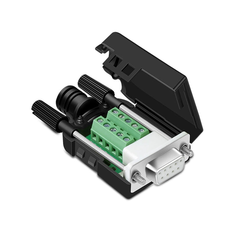 DB-9S-T/VC RS232 PLUG F (TERMINAL TYPE)