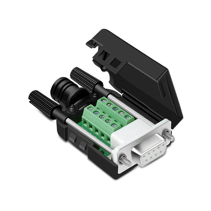 DB-9S-T/VC RS232 PLUG F (TERMINAL TYPE)