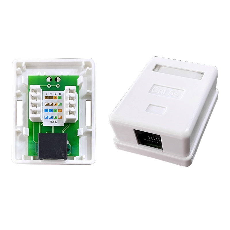 CAT5-03/VC RJ45 CAT5 OUTLET BOX