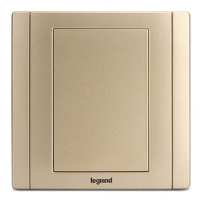 ERN400-C2Z LEGRAND 1 GANG GOLD BLANK PLATE