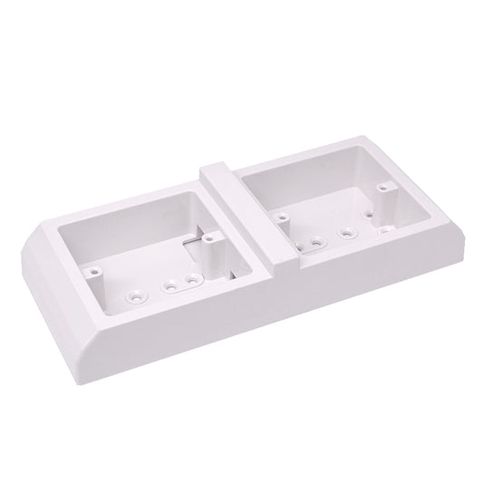 HWZH-5S 2GANG 30mm DEEP MOUNTING BOX