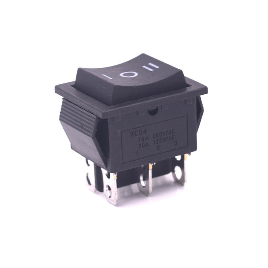 R13-87D/BB 黑色左右搖壓式開關