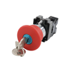 LA167-B2-BS145 22mm EMERGENCY PUSH BUTTON W/KEY