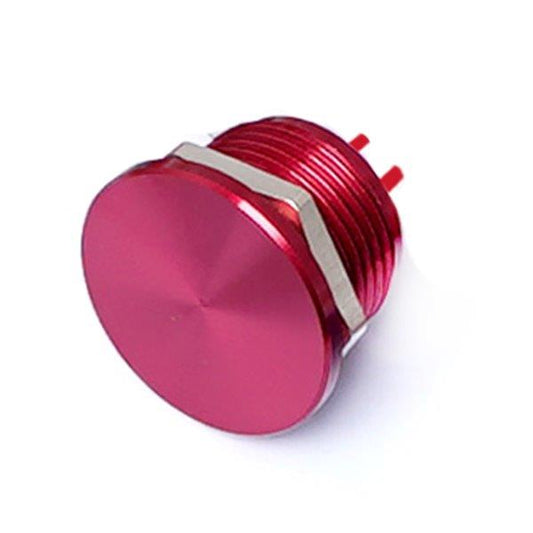 MSW-19A16 ALUMINIUM PIEZO BUTTON(RED)