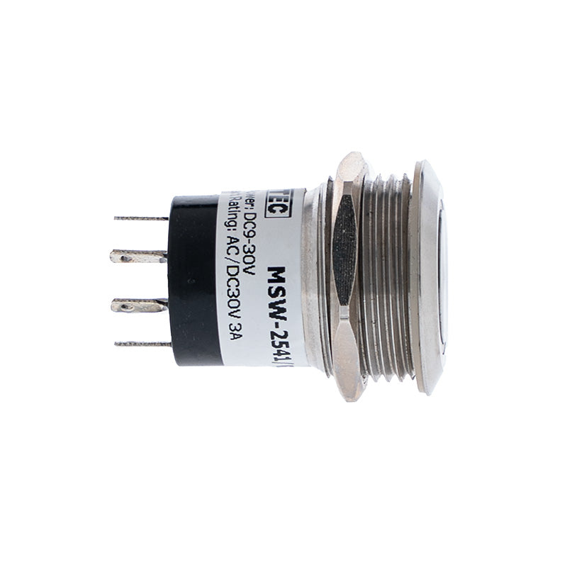 Push Button Rd MSW-2541/RD 25mm S. S. PUSH BUTTON W/LED INDICATOR – 【和興】網店 – SHOP WO ...
