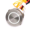 MSW-22S10/WH S. S. PIEZO BUTTON W/LED INDICATOR