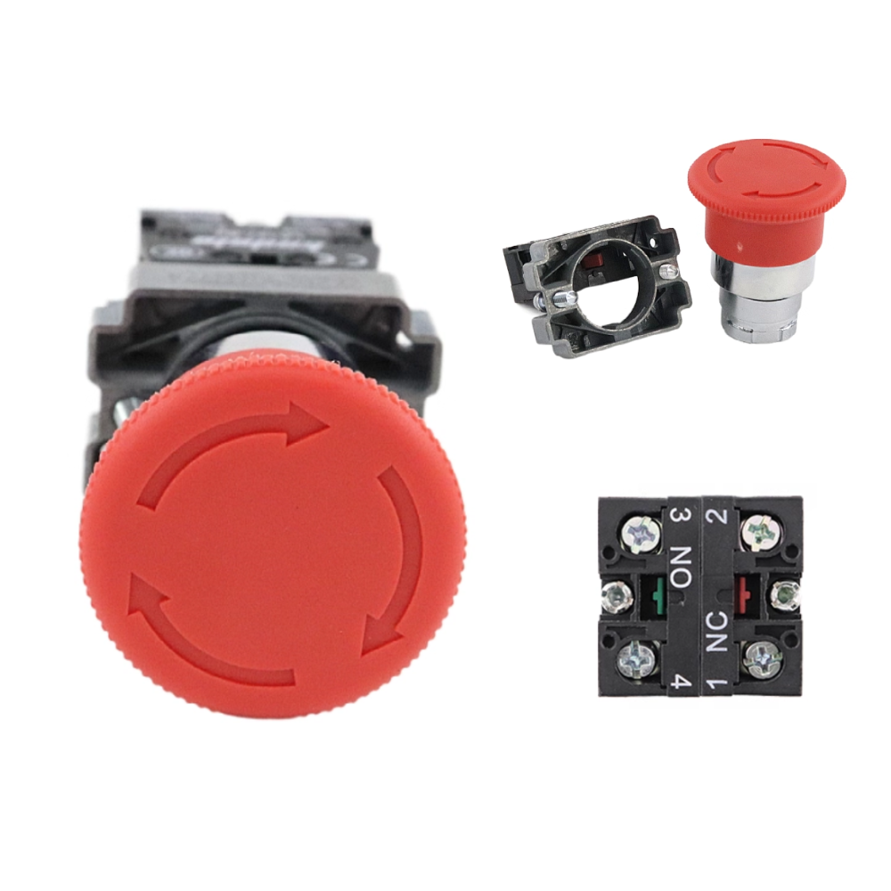 LA167-B2-BS545 22mm EMERGENCY PUSH BUTTON – 【和興】網店 – SHOP WO HING ...