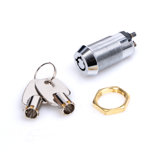 S202ZS-2 SPST 0-1單刀圓匙開關