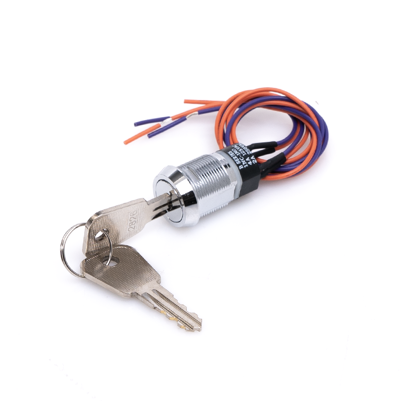 S286B-2/2826(WIRE) SPDT 1-1 FLAT KEY