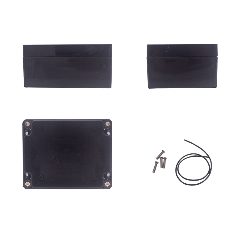 HF-H-1195-B 115Wx90Dx55Hmm BLACK PLASTIC CASE