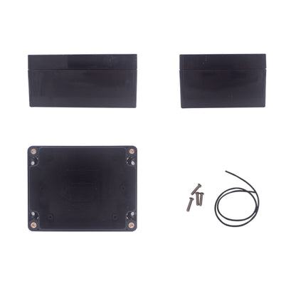 HF-H-1195-B 115Wx90Dx55Hmm BLACK PLASTIC CASE