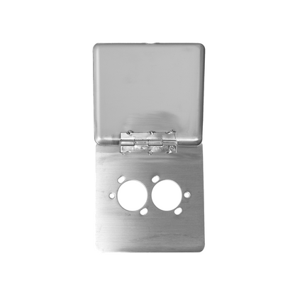 SSP-11C 有蓋不銹鋼片咪座姆孔x2 – 【和興】網店 – SHOP WO HING – ELECTRONICS & EQUIPMENT