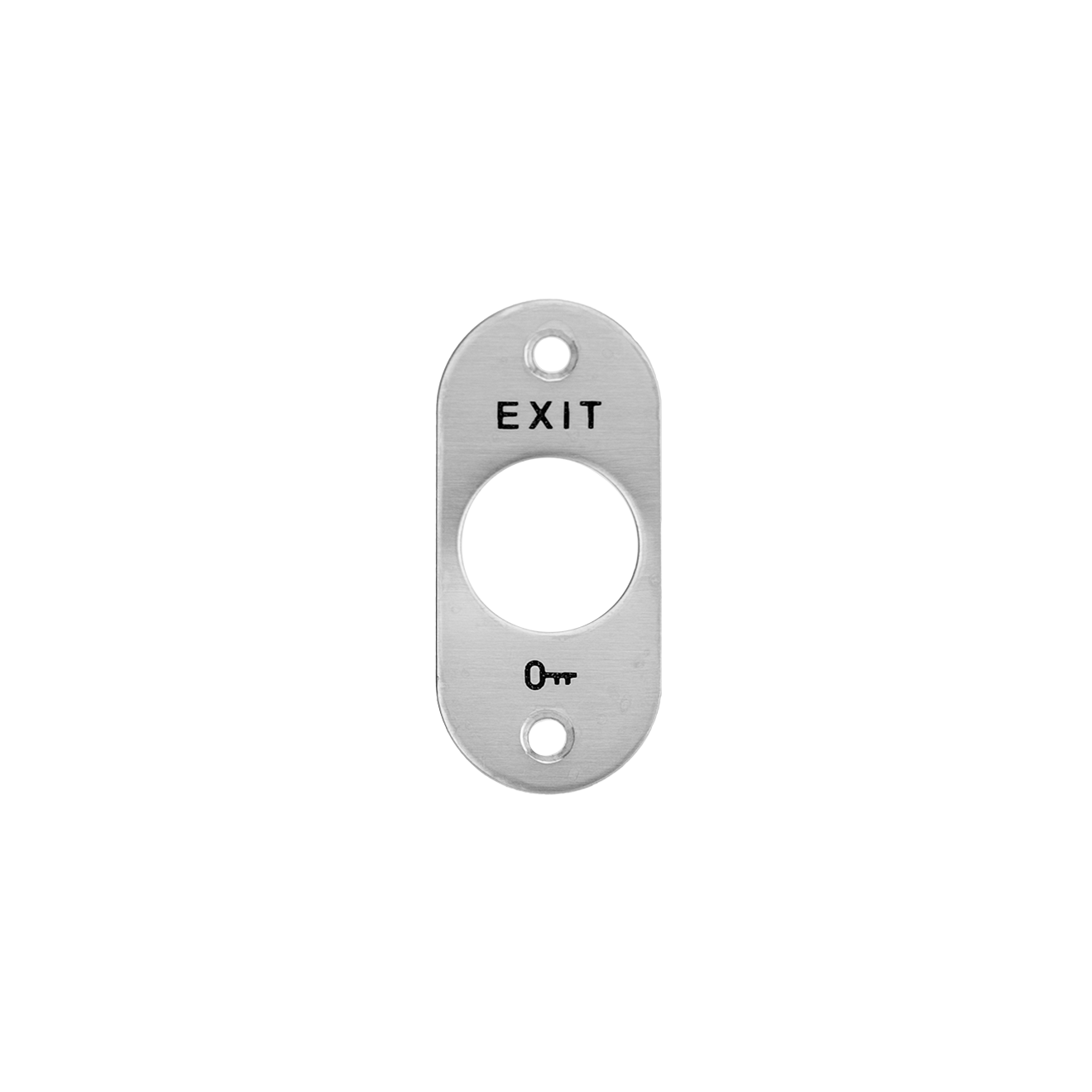 SSP-86 STAINLESS STEEL PANEL "EXIT"