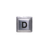SSC-1515/D 不銹鋼蝕字面蓋" D "