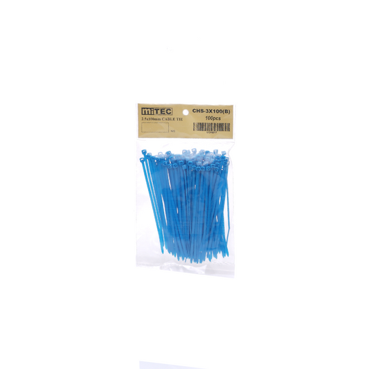 CHS-3X100BU 2.5x100mm CABLE TIE