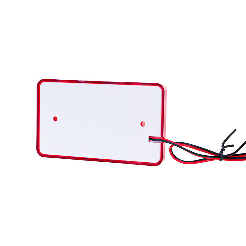 PSL-85/RED DC12V SIREN W/LIGHT BACK